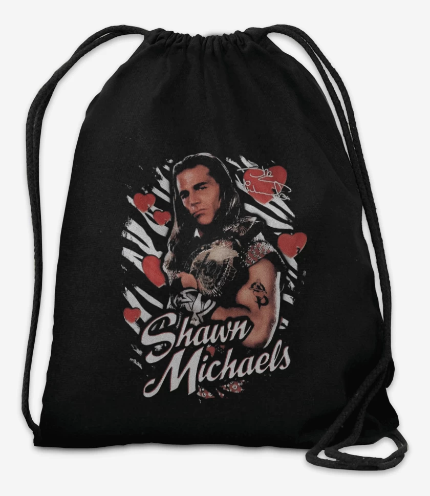 Mochila Negro de Shawn Michaels Retro