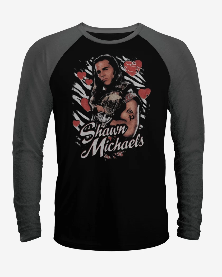 Polera Raglan Shawn Michaels Retro