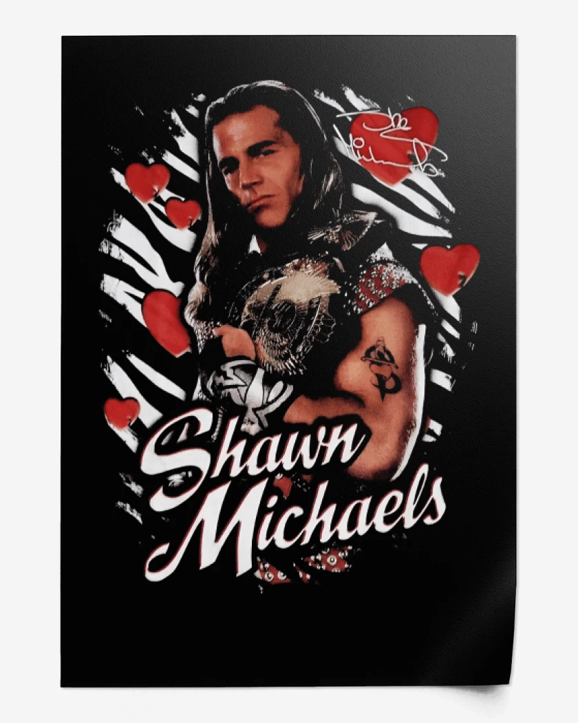 Print Shawn Michaels Retro