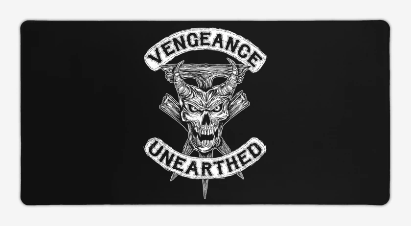 Mouse pad Gamer Negro de Vengeance Unearthed 