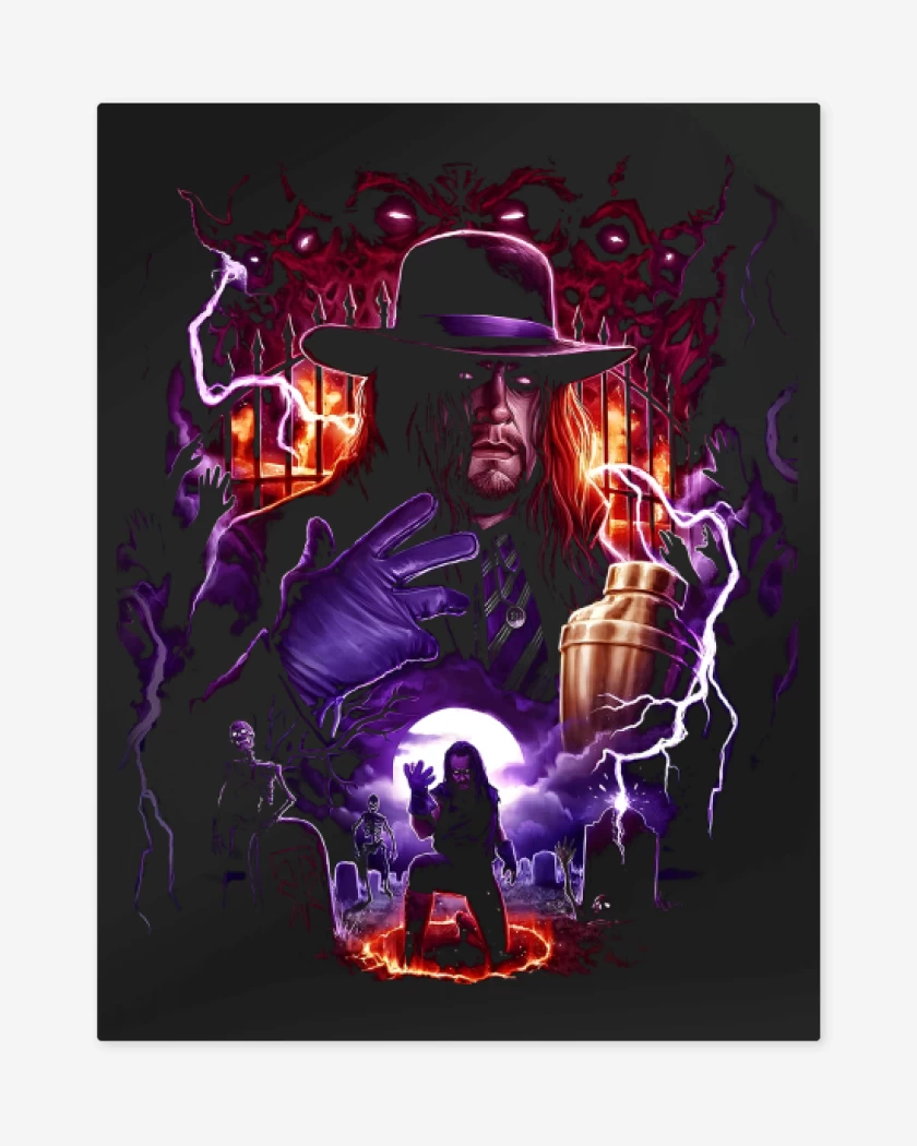 Print metalico Negro de Classic Taker