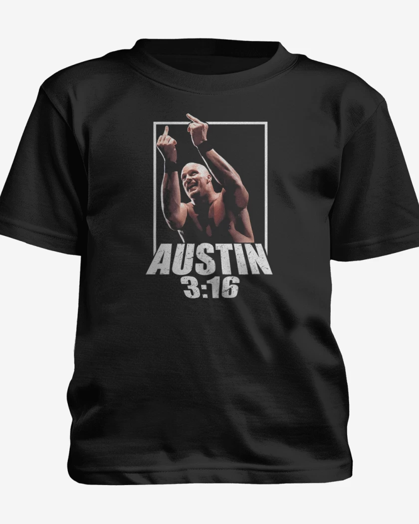 Polera de niño Negro de Stone Cold Said So