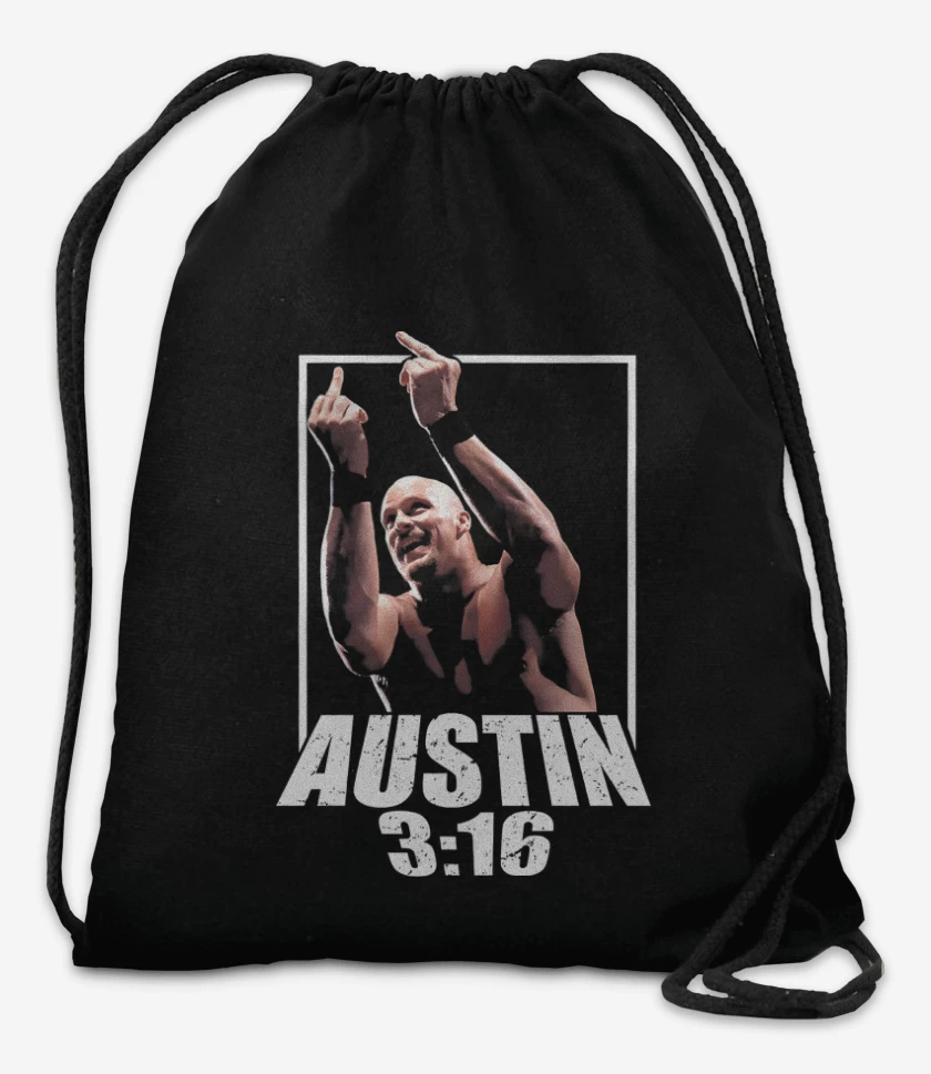 Mochila Negro de Stone Cold Said So