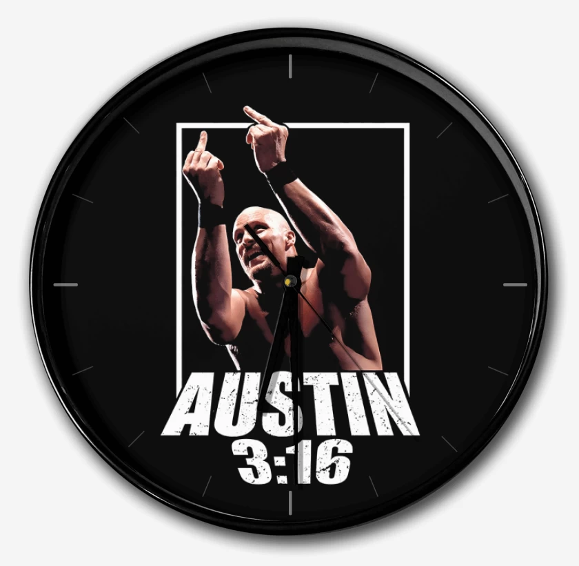 Reloj Negro de Stone Cold Said So