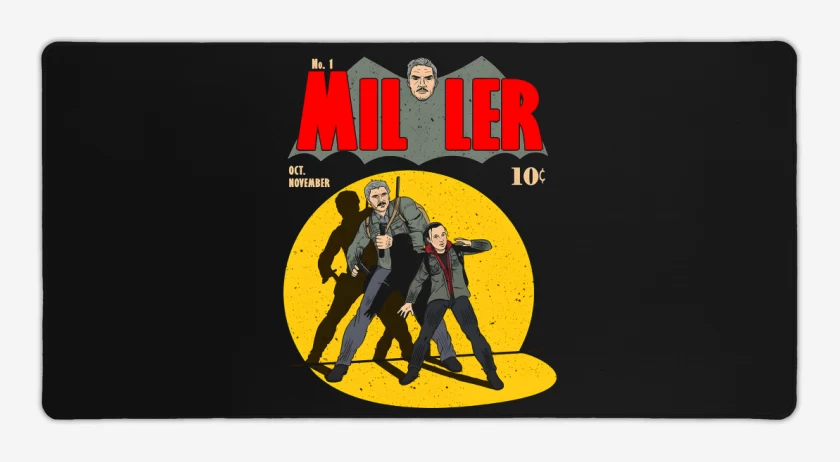 Mouse pad Gamer Miller Comic