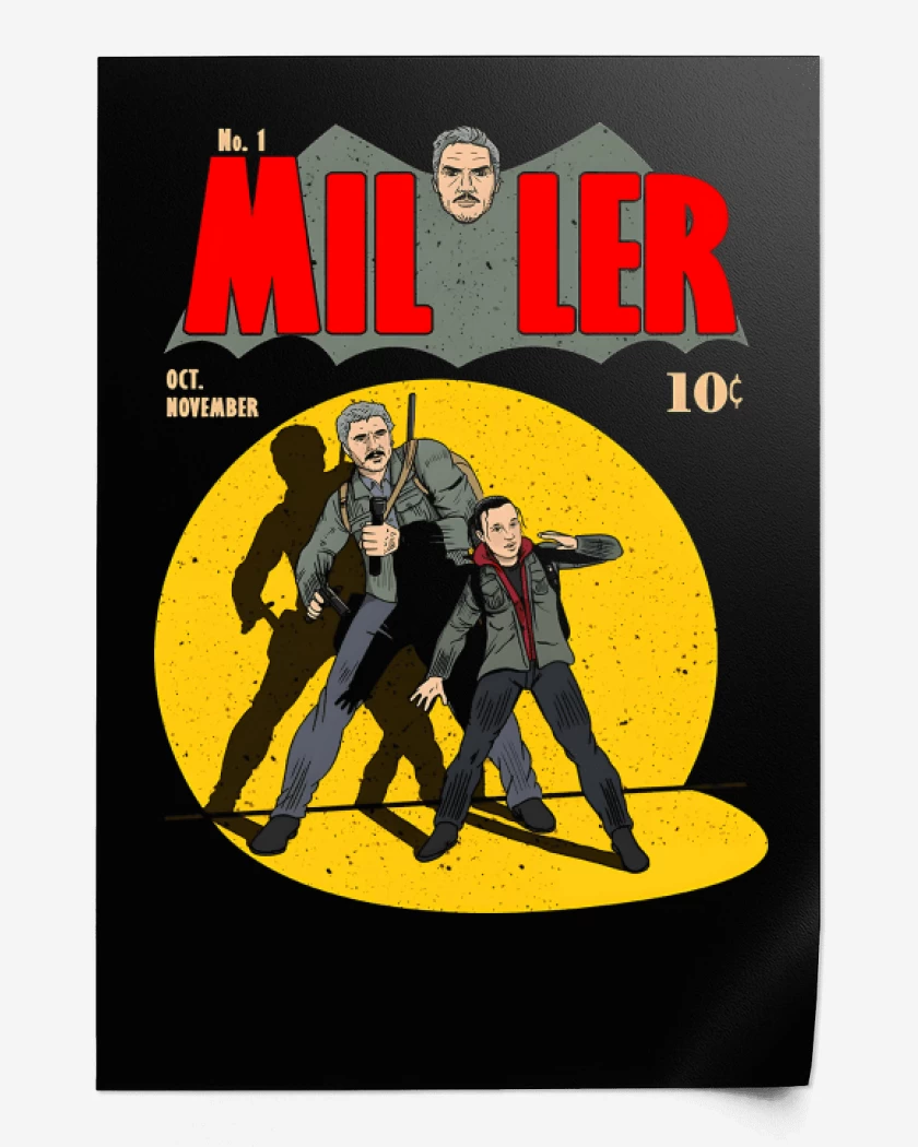 Print Negro de Miller Comic