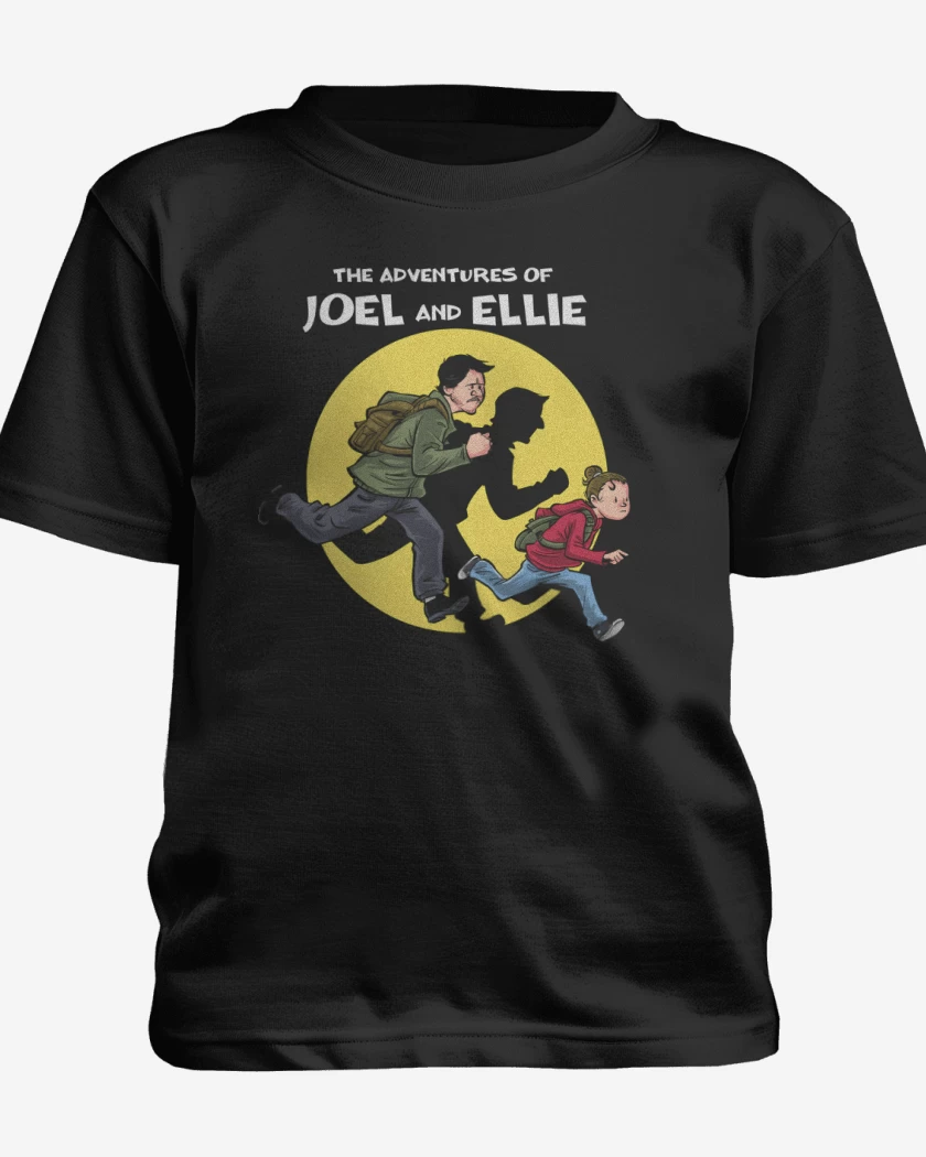 Polera de niño Negro de Las Aventuras de Joel y Ellie