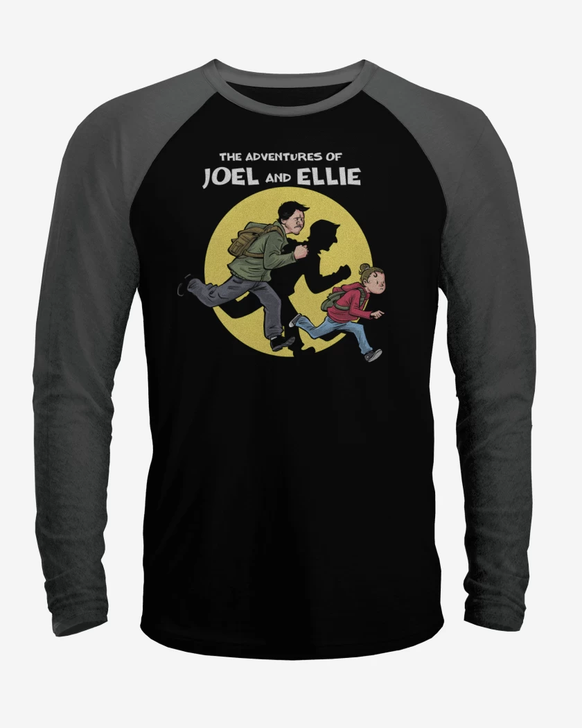 Polera Raglan Las Aventuras de Joel y Ellie