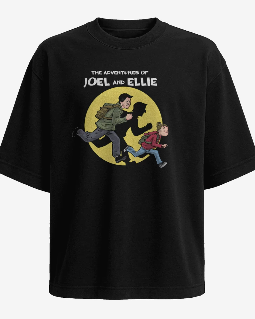 Polera Oversize Las Aventuras de Joel y Ellie