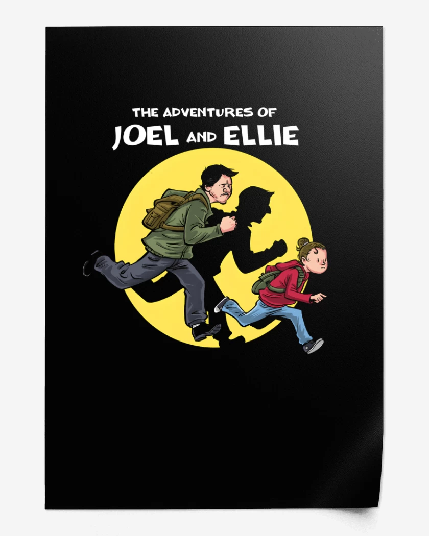 Print Las Aventuras de Joel y Ellie