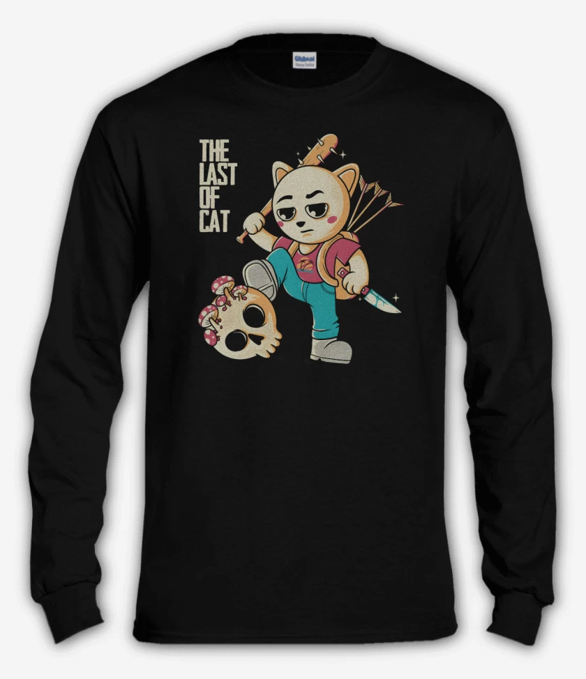 Polera manga larga The Last of Cat