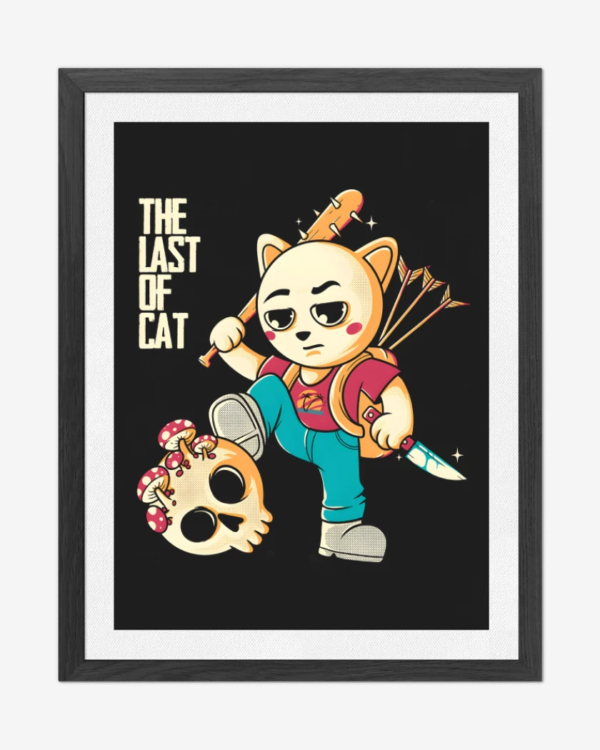Cuadro decorativo Negro de The Last of Cat
