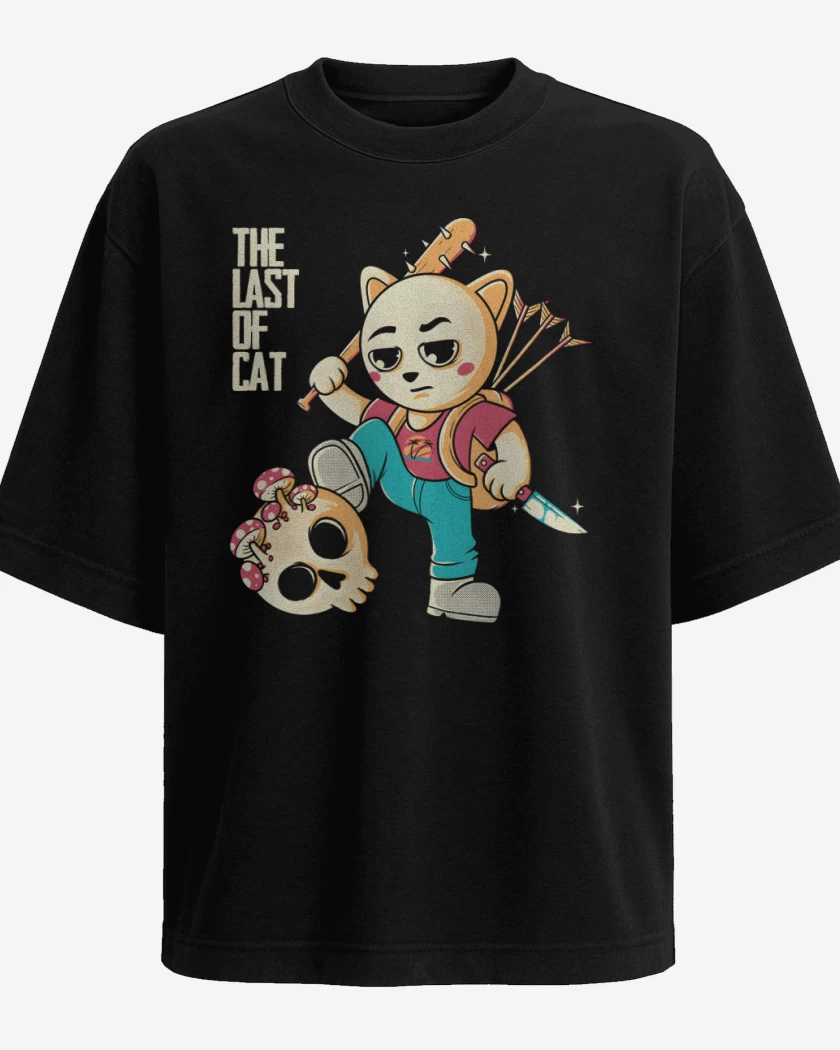 Polera Oversize The Last of Cat