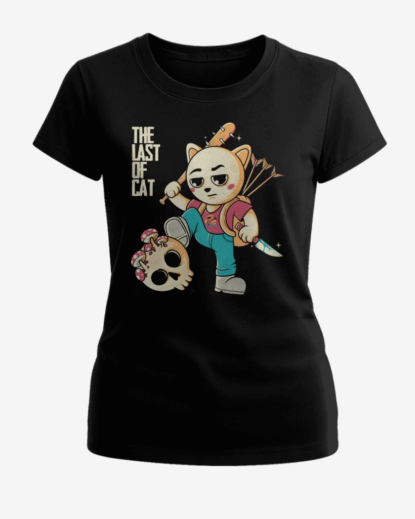 Polera de Mujer Negro de The Last of Cat