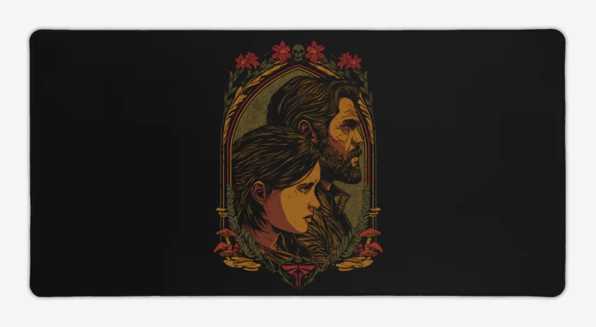 Mouse pad Gamer Negro de Survivors