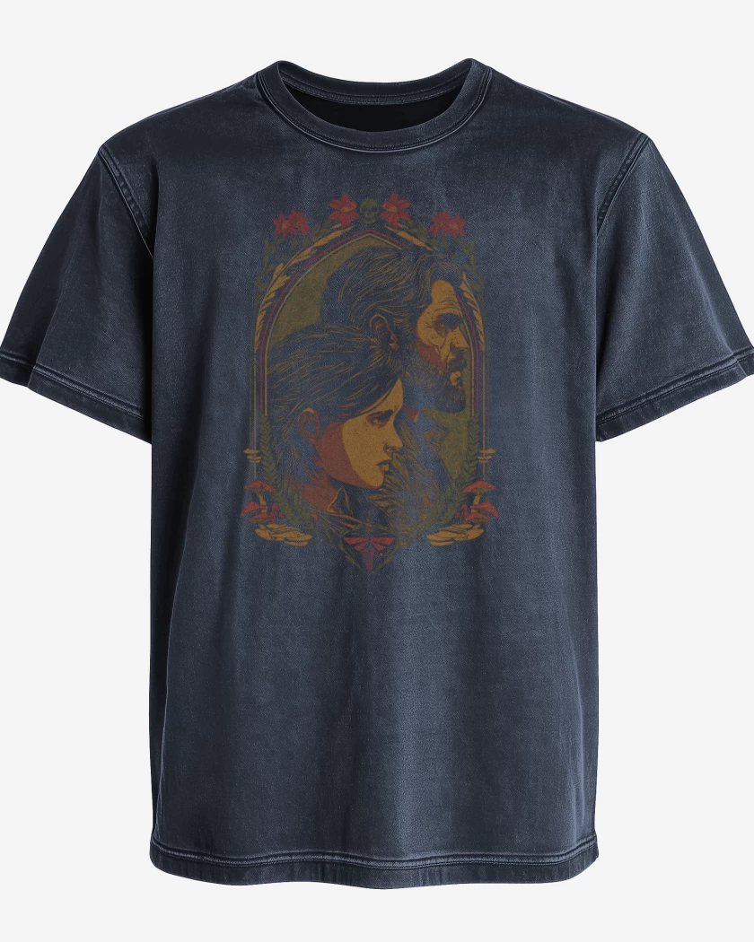 Polera desgastada Azul Marino de Survivors