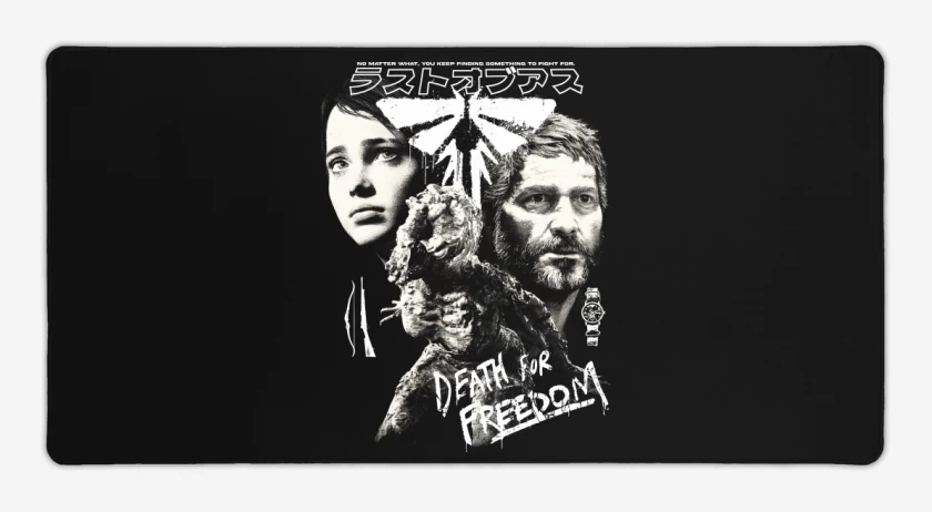 Mouse pad Gamer Death for Freedom