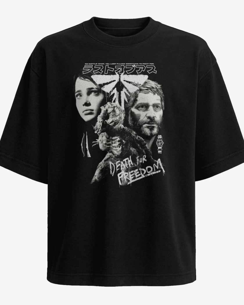 Polera Oversize Death for Freedom