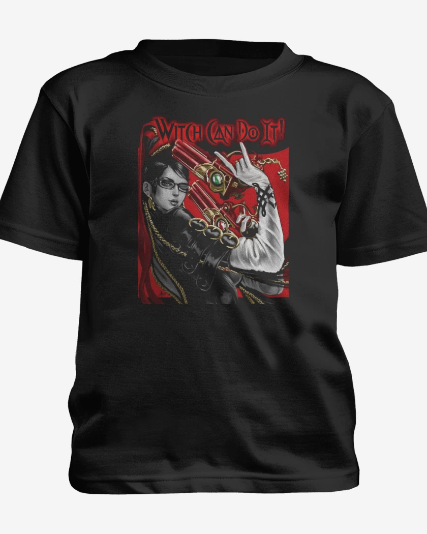 Polera de niño Negro de Witch Can Do It