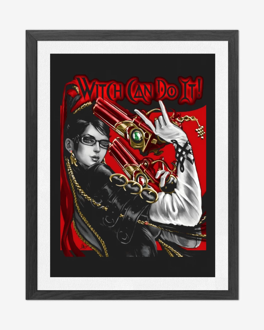 Cuadro decorativo Negro de Witch Can Do It