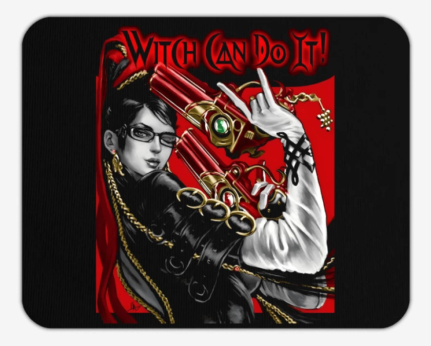 Mousepad Witch Can Do It