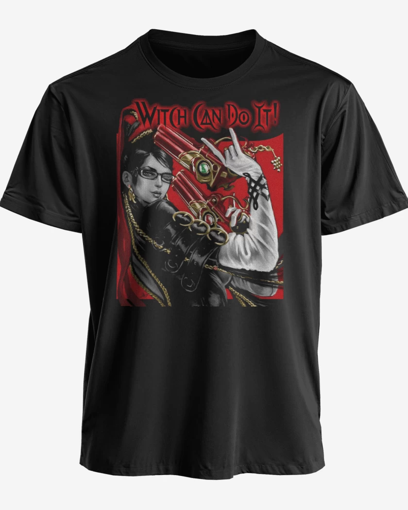 Polera premium Negro de Witch Can Do It