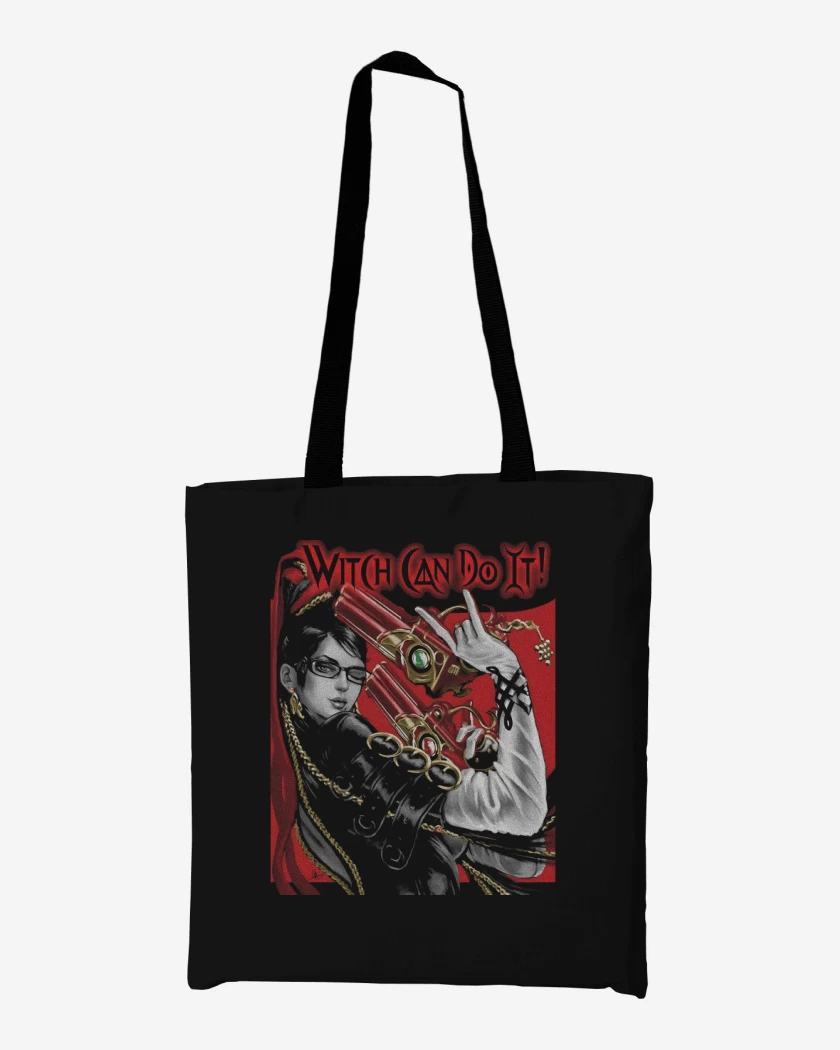 Totebag Negro de Witch Can Do It