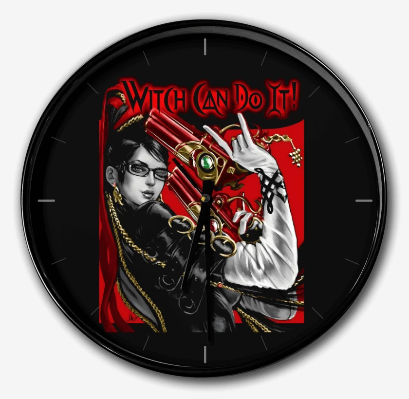 Reloj Negro de Witch Can Do It