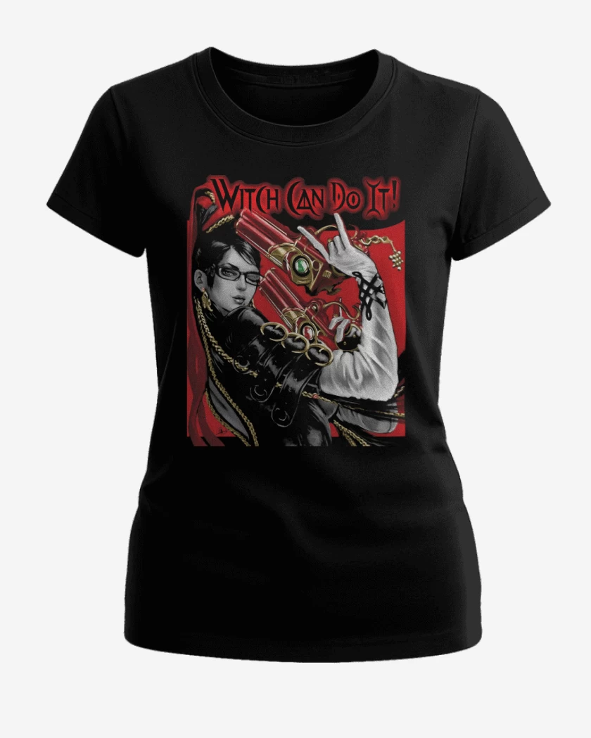 Polera de Mujer Negro de Witch Can Do It