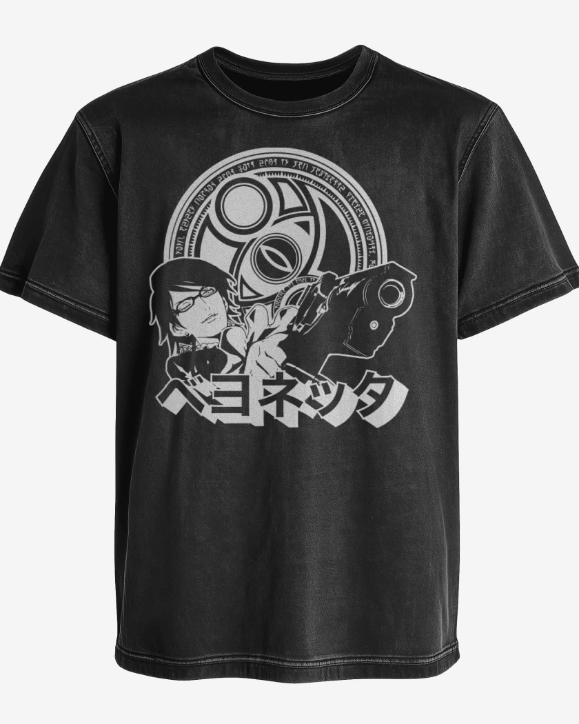 Polera desgastada Umbra Witch 