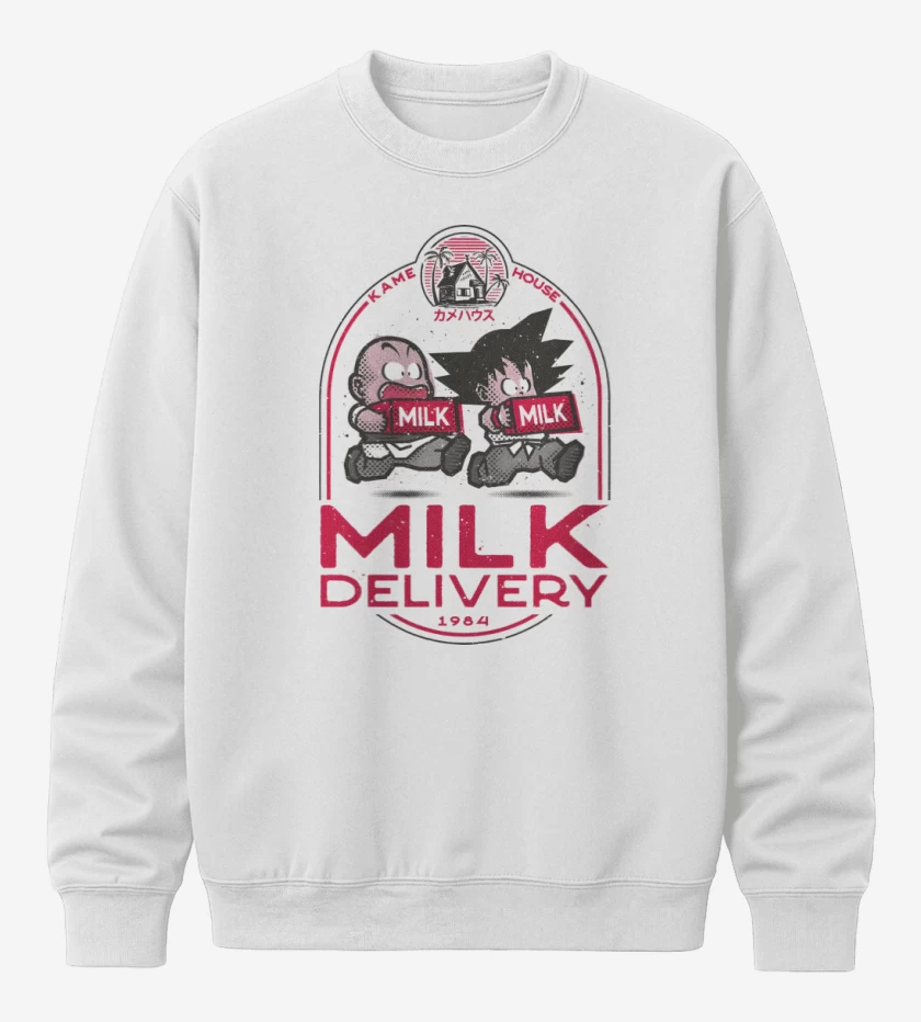 Poleron polo Delivery Lechero