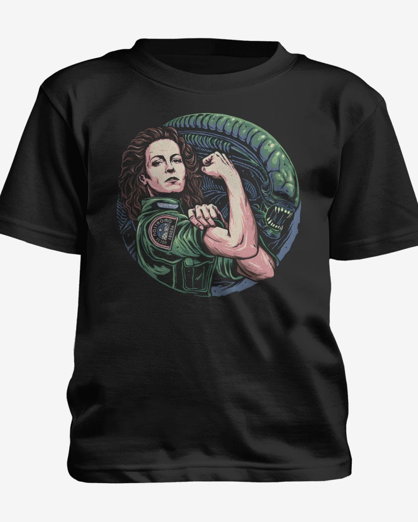 Polera de niño Negro de Alien Force