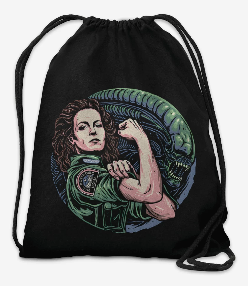 Mochila Negro de Alien Force