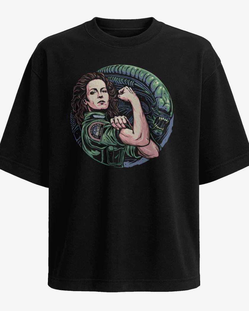 Polera Oversize Alien Force