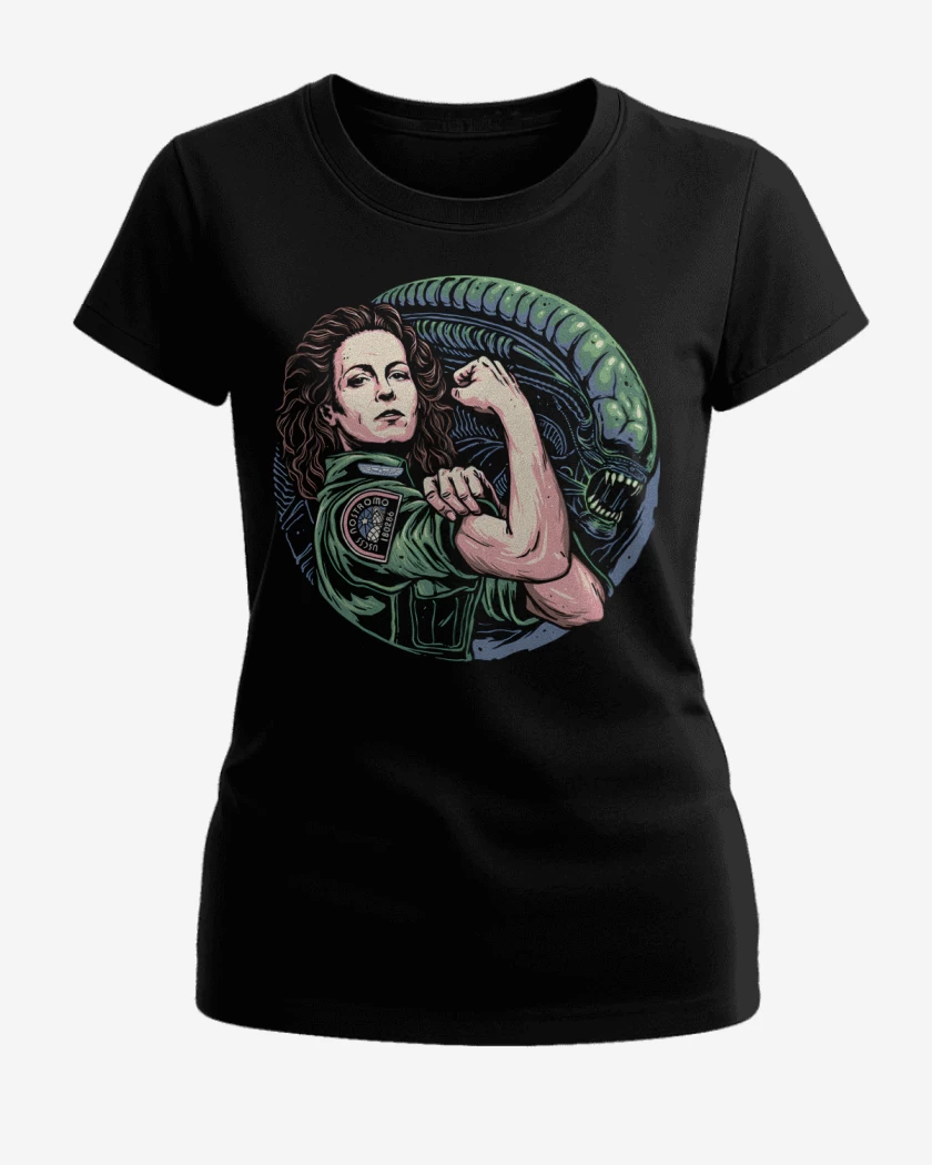 Polera de Mujer Negro de Alien Force