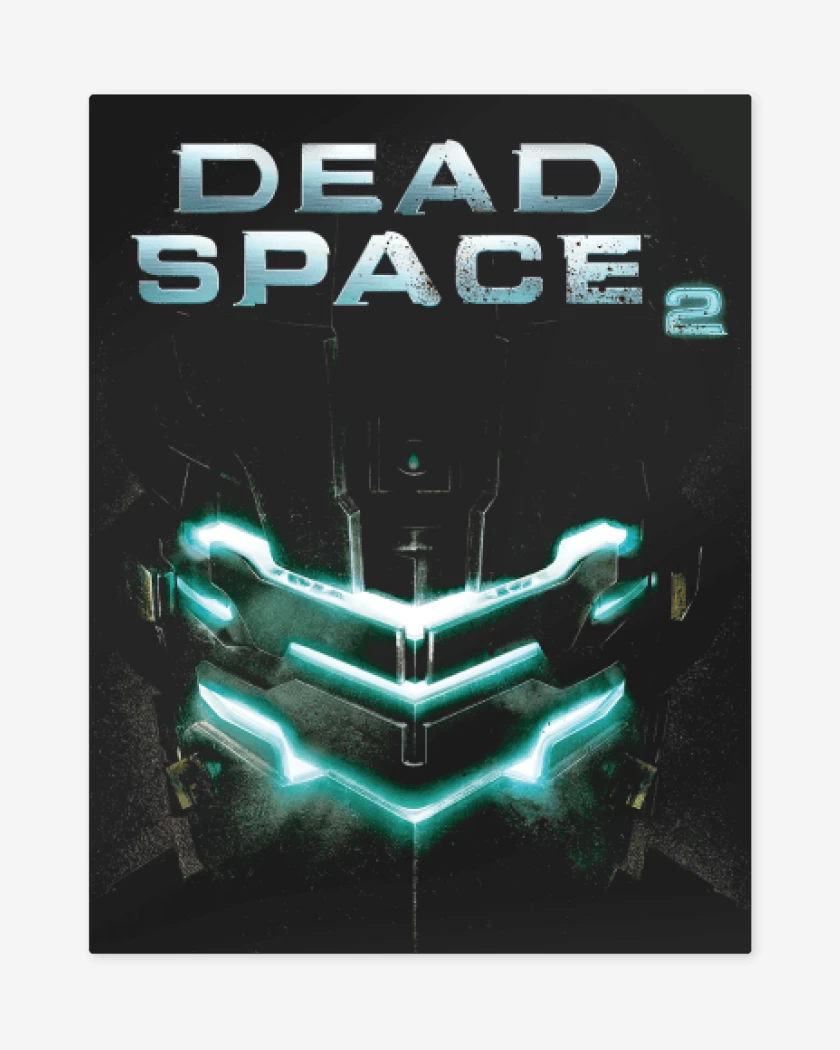Print metalico Negro de Dead Space 2