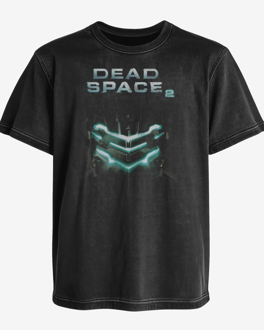 Polera desgastada Negro de Dead Space 2