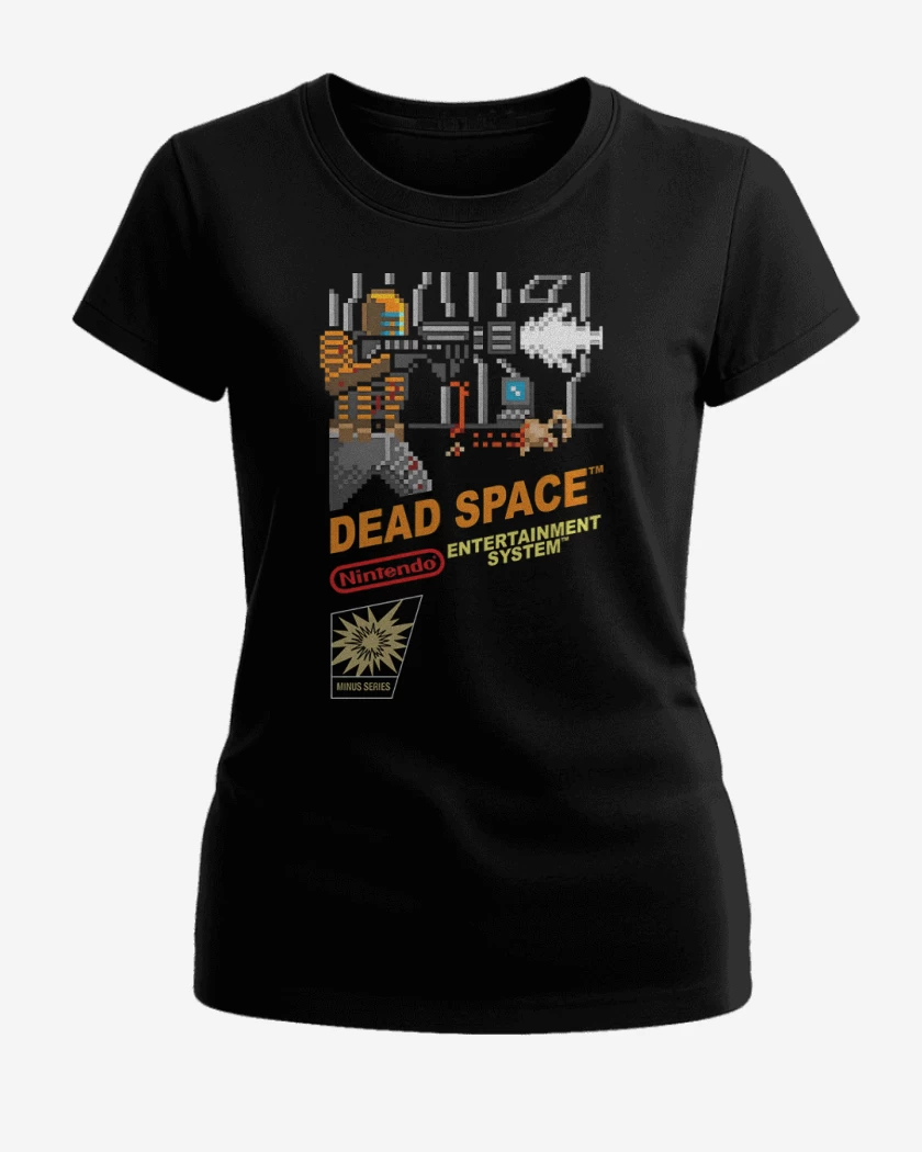 Polera de Mujer Negro de Super Dead Space