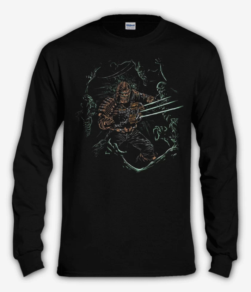 Polera manga larga Asesino de Necromorfos