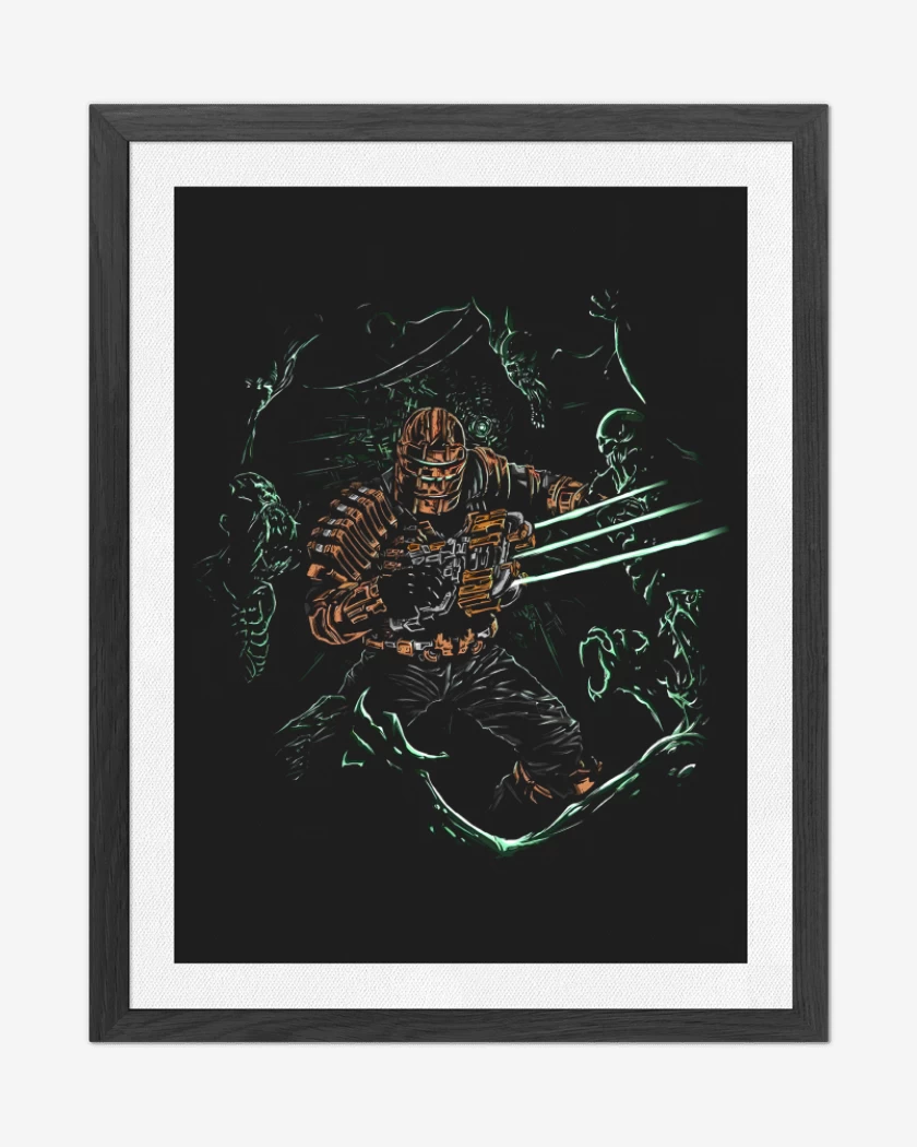 Cuadro decorativo Asesino de Necromorfos