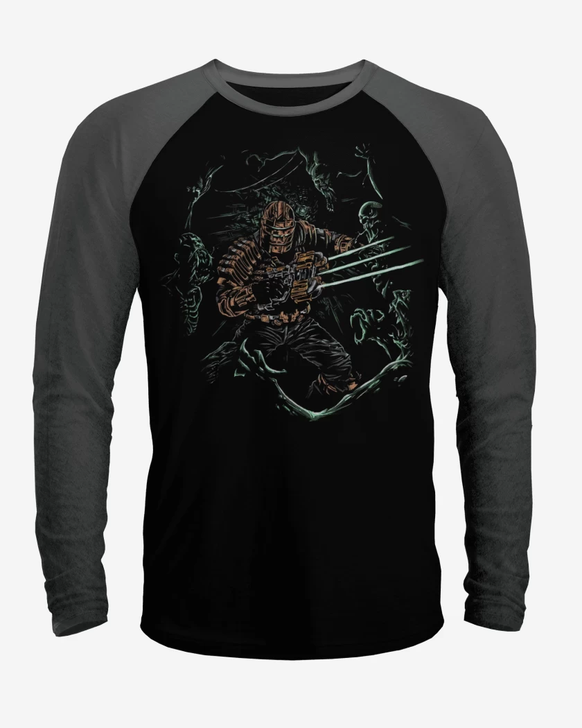 Polera Raglan Asesino de Necromorfos