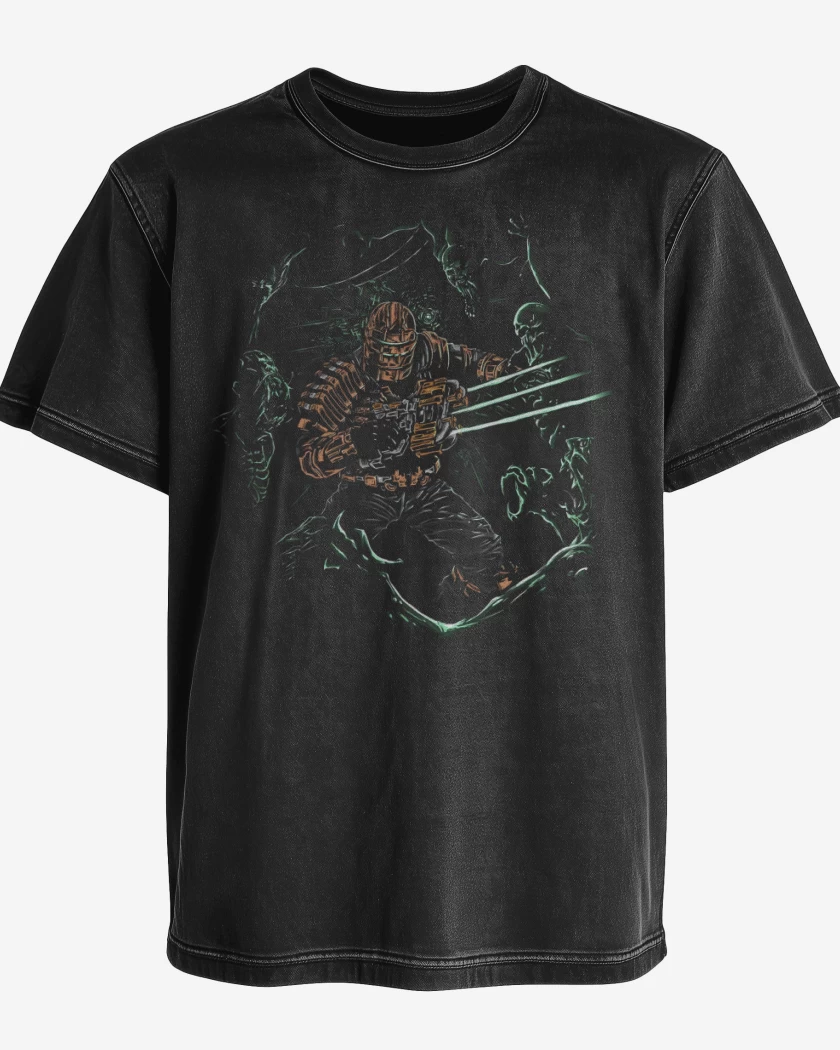 Polera desgastada Asesino de Necromorfos