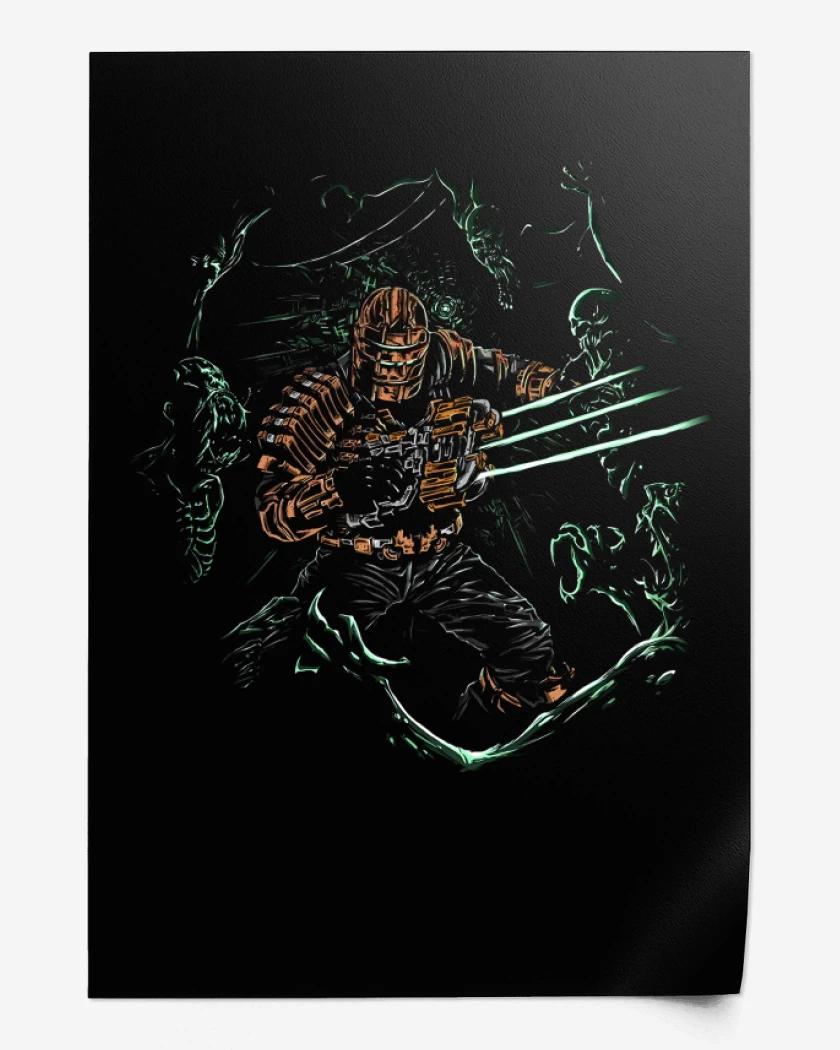 Print Asesino de Necromorfos