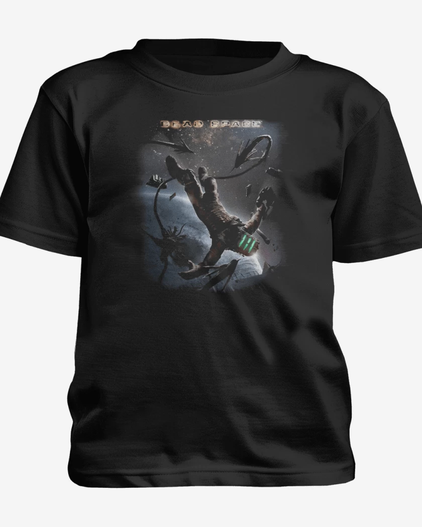 Polera de niño Negro de Espacio Contaminado