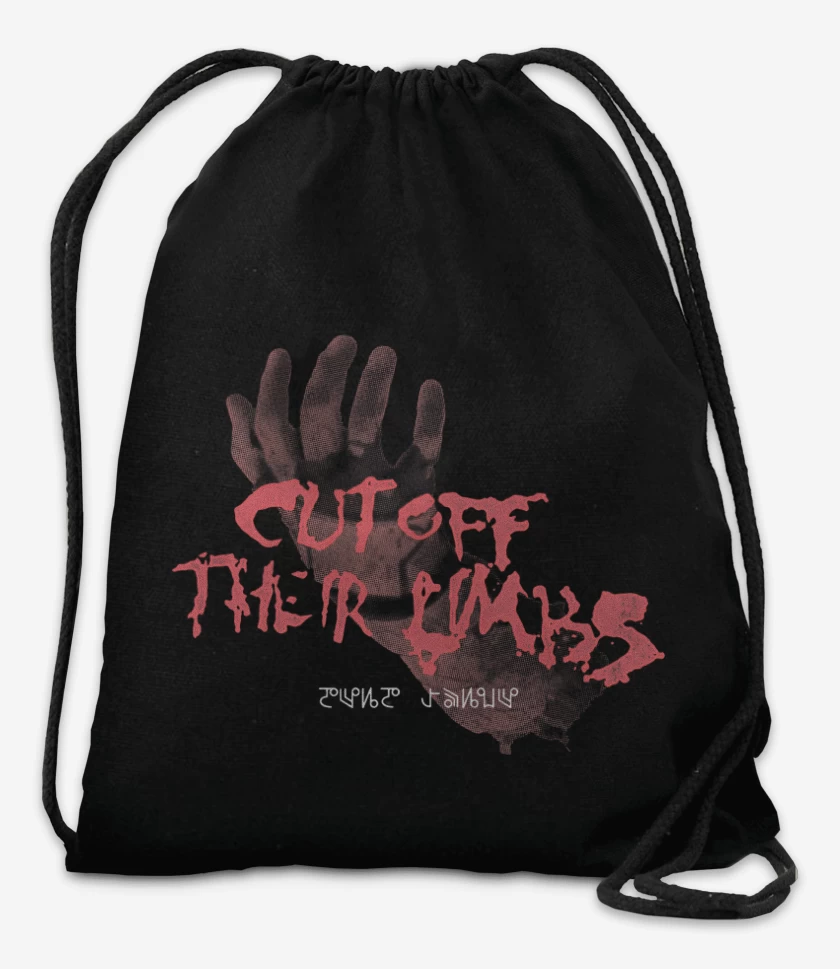 Mochila Negro de Cut off their Limbs
