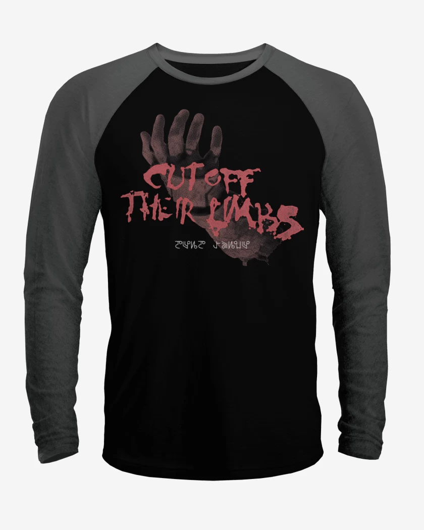 Polera Raglan Cut off their Limbs