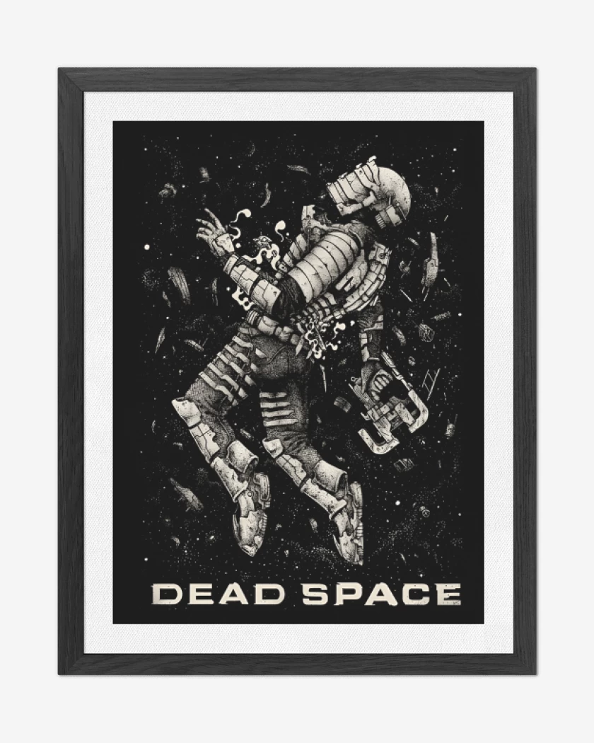 Cuadro decorativo Muerto en el Espacio