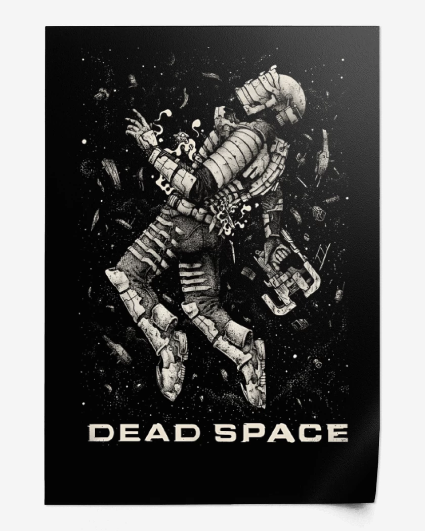 Print Muerto en el Espacio