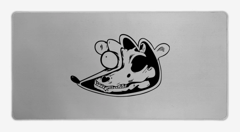 Mouse pad Gamer Gris Melange de Un show mas 2