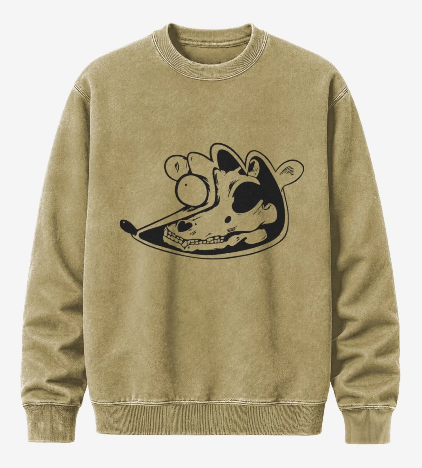 Poleron Polo Acid Wash Beige de Un show mas 2